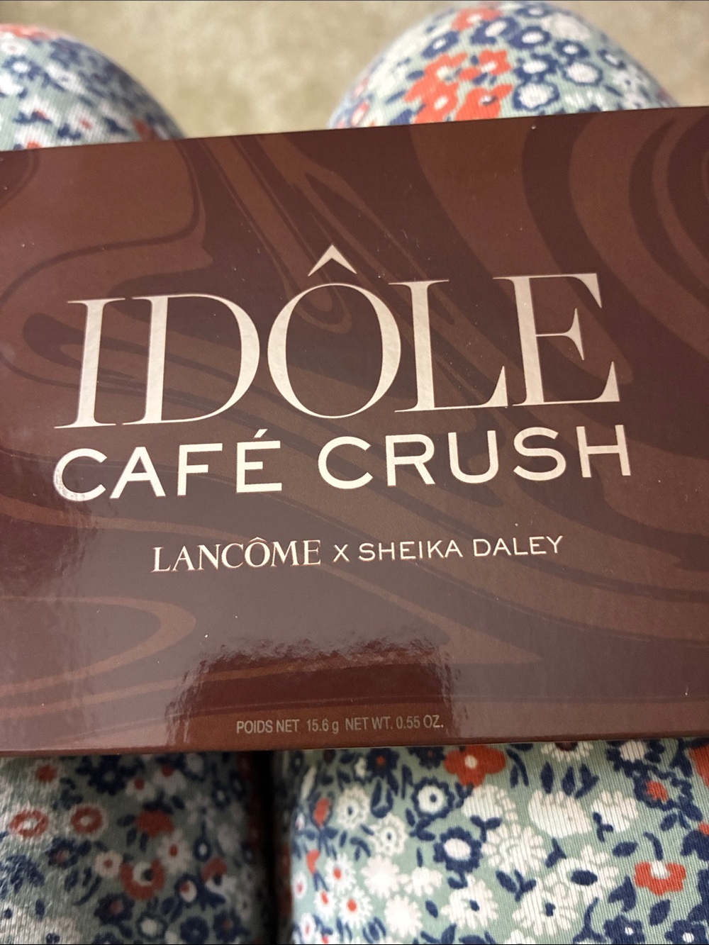 Lancôme Idôle Café Crush Palette - Brown & Cream Packaging